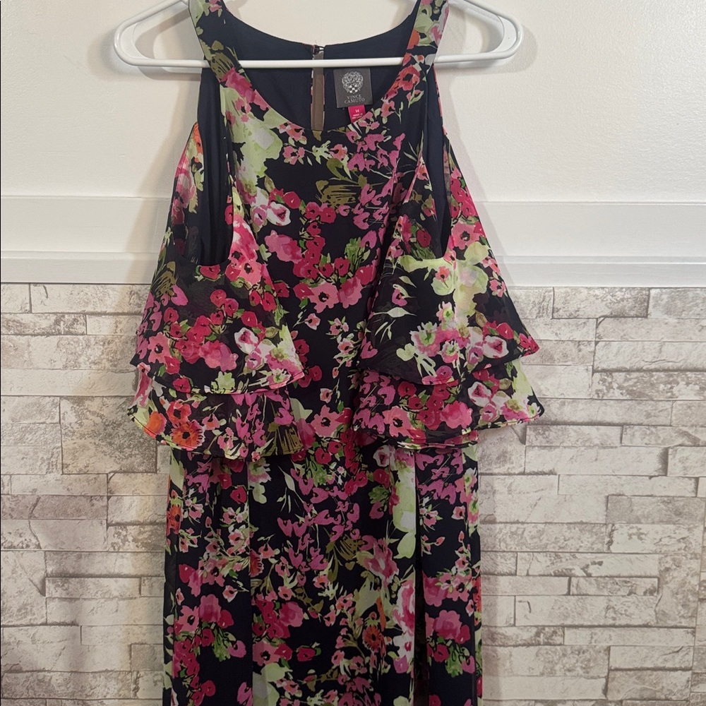 Vince Camuto Multicolor Floral Dress